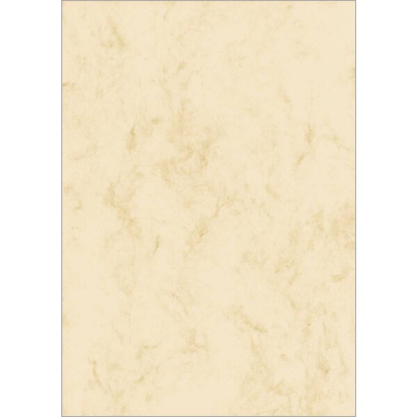 Sigel DP372 DP372 okrasný papier mramor A4 90 g/m² béžová 100 listov; DP372