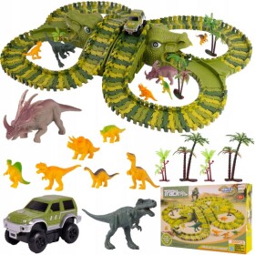 MalPlay Dinosauria mega autodráha 230 dielikov