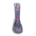 Dievčenské čižmy z PVC - potlač mačiek, Pidilidi, PL0041-04, modrá - 23