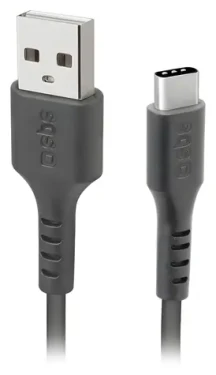 SBS dátový kábel USB-A - USB-C čierna / Dátový kábel / 1 m