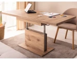 Rozkladací konferenčný stolík s nastavením výšky Cortado 110-150 cm, dub artisan%