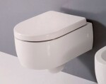 KERASAN - FLO závesná WC misa, 36x50cm, biela 311501