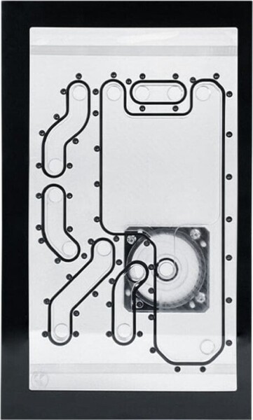 Stealkey Customs Stealkey Customs Lian Li O11D Mini Front MK2 D5 Distroprokove - Acryl - schwarz