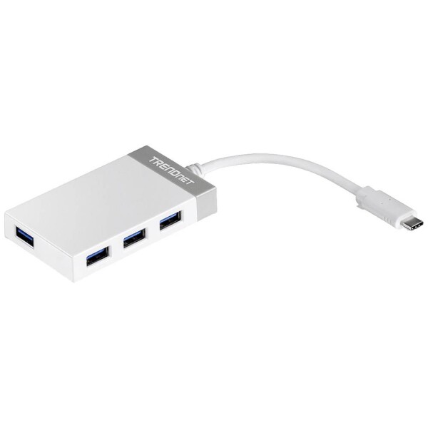 TrendNet TUC-H4E 4 porty USB kombinovaný hub sivá; TUC-H4E