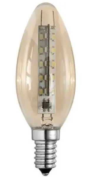 SEGULA LED Soft Rustika zlatá / Žiarovka / E27 / 3,2 W / 1900K / stmievateľná (50651)