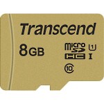 Transcend Premium 500S pamäťová karta micro SDHC 8 GB Class 10, UHS-I, UHS-Class 1 vr. SD adaptéru; TS8GUSD500S