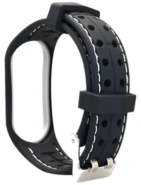 Beline SMART remienok pre XIAOMI Mi Band 7 čierno-biely / Remienok / silikón
