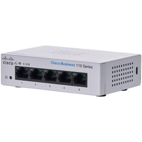 Cisco CISCO CBS110 Unmanaged 5-port GE Desktop sieťový switch; CBS110-5T-D-EU