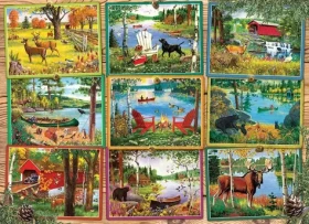 COBBLE HILL Puzzle Pohľady od jazera