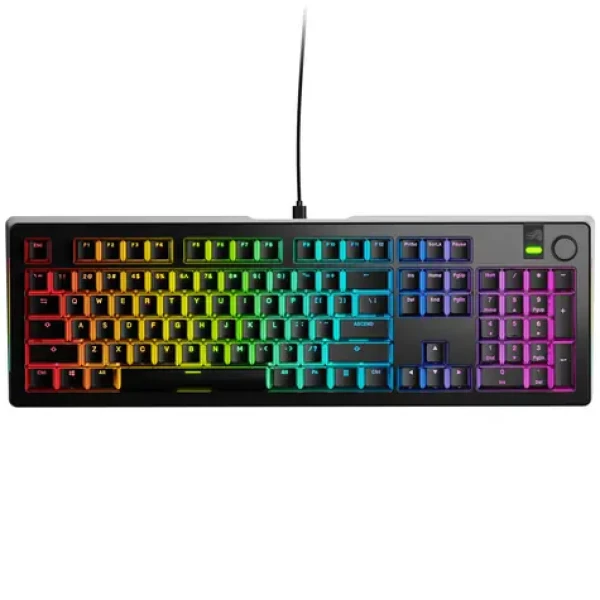 Glorious GMMK 3 Pre 100% - Fox Linear ANSI čierna / herná 100% / USB-C / ANSI (US) layout / Fox Linear / RGB / 1.4m (GLO-KB-GMMK3-PRO-100-PB-FOX-W-BLK-US)