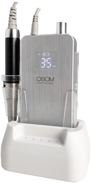 Lenovo Nagų šlifavimo Fotoaparátas-drėlė Osom Professional Brushless Nail Drill Machine OSOMND301SILV, 35 000 aps./min., įkraunama