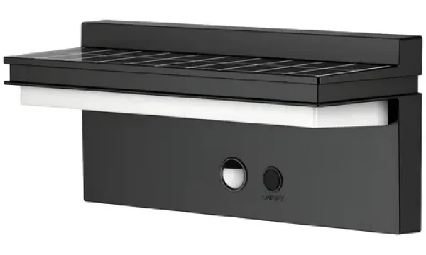 Immax SUN DOWN / Vonkajšie solárne nástenné LED svietidlo / IP44 / 900 lm / PIR senzor (08515L)