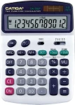 Catiga 285 / Stolová kalkulačka / 12 miest / solárne a batériové napájanie / TAX+/TAX-