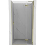 MEXEN/S - Mist-H L sprchové dvere krídlové pravé 105, transparent, zlatá 8A5L-105-000-50-00-P