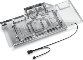 Alphacool Eisblock Aurora Radeon RX 7800 XT RE z backprokove - Acryl + Nickel