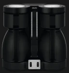 Krups KT 8501 Duothek Thermo čierna / Kávovar na prekvapkávanú kávu / 1700 W / 2x termoska (KT 8501 DUOTHEK THERMO)