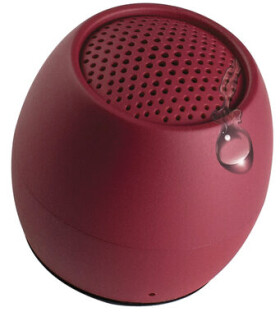 Boompods Zero Burgundy červená / Prenosný Bluetooth reproduktor / 3W / BT / USB-C / IPX6 / 250 mAh (ZERBUR)