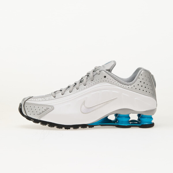 Tenisky Nike Shox R4 Metallic Silver/ Blue Lagoon-White EUR 42.5