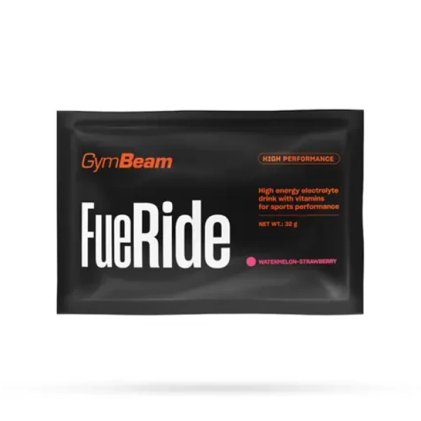 Športový nápoj FueRide - GymBeam (vodný melón jahoda, 32 g) (81280-1-32g-watermelonstrawberry)