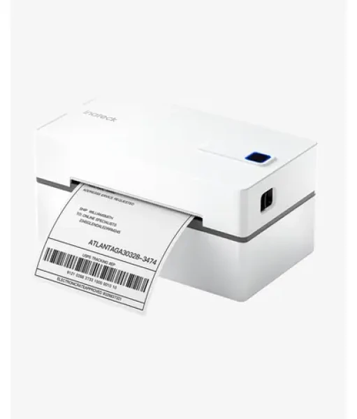Inateck PR40 biela / Tlačiareň štítkov / priama termotlač / USB Bluetooth / 203 x 203 DPI / automatický rezač (PR40_WHITE)
