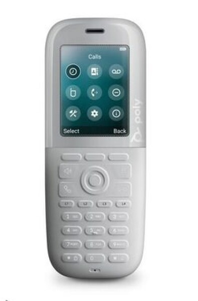 Poly Rove 40 šedá / IP Telefón / 2.4 displej / DECT / Bluetooth (84H77AA#ABB)