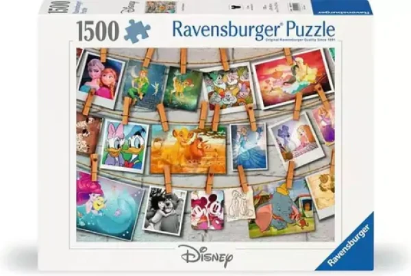 Ravensburger 120015574 Disney: Disney 1500 dielikov