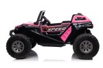 Mamido Mamido Elektrické autíčko buggy Clash 24V 4x200W 16km/h 60kg 2x12V14Ah ružové