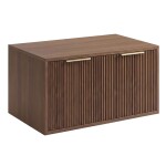 REA - Kúpeľňová skrinka pod umývadlo Core 80cm Brown REA-M0412