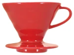 Hario dripper V60-02 červená / Keramický dripper / veľkosť 2