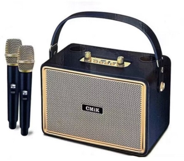 CMiK CMIK MK-4202 Portable Speaker / Karaoke system + x2 Microphone Bluetooth / USB / SD / AUX
