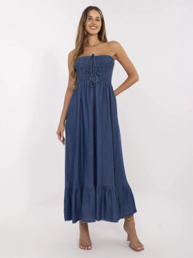 Šaty DHJ SK A9051.96 tmavomodré jedna velikost