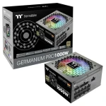Thermaltake Germanium Pro RGB 1000W čierna / Napájací zdroj / ATX 3.1 / aktívny PFC / 80 PLUS Gold / 12V-2x6 (WG1000RE)