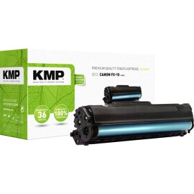 KMP náplň do tlačiarne náhradný Canon FX10, FX-10 kompatibilná čierna 2000 Seiten C-T15; 1176,0000