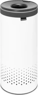 Brabantia Kôš na bielizeň 35 L biela / 63.5 x 30 x 30 cm (304866)