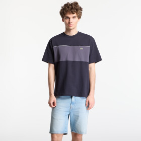Tričko LACOSTE Tee-Shirt Blackbird/ Graphite 5