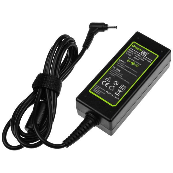 Green Cell GC-AD61P napájecí adaptér k notebooku 45 W 19 V 2.37 A; GC-AD61P - Green Cell Adaptér AD61P 19V 2.37A 45W - neoriginálny