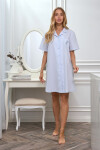 NIGHTGOWN 2614 Modrá S