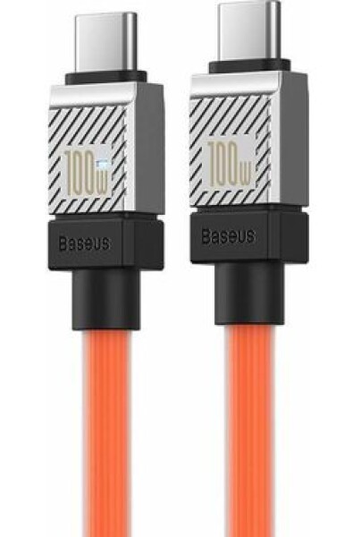 Baseus CAKW000307 Kábel USB-C (M) - USB-C (M) 2 m oranžová / 100W (CAKW000307)