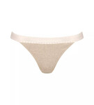 Dámske tangá GO Ribbed R C2P - GRAY - sivé M013 - SLOGGI GRAY XS