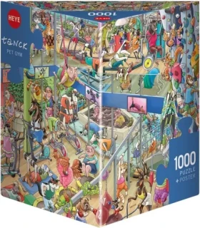 HEYE Puzzle Zvieracia telocvičňa