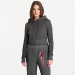 Mikina Diesel F-Slimmy-Hood-S3 Sweatshirt Grigio Melange S