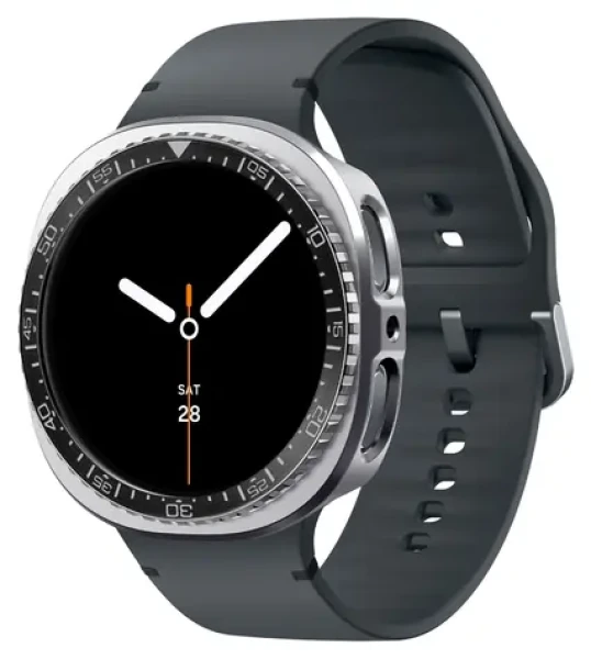 Spigen Bezel Tune Pro (Diver) čierna / Ochranný kryt / pre Samsung Galaxy Watch 9/8 44mm / nerezová oceľ (ACS10010)