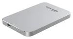 RealPower PB-5000 MAG strieborná / Powerbanka MagSafe / 5000 mAh / Bezdrôtové nabíjanie 15 W / USB-C (414905)