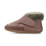 Froddo Furry Walkers G1160004-5 Dark pink zimné barefoot capáčky 22 EUR