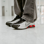 Tenisky Nike Shox R4 Metallic Silver/ Metallic Silver-Black EUR 40