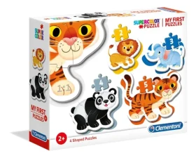Clementoni Moje prvé PUZZLE Safari 4v1