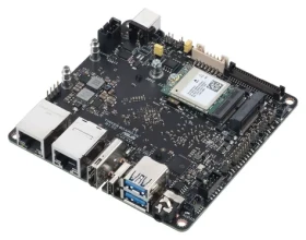 Asus Tinker Board 3N (4GB RAM/32GB eMMC) / Jednodoskový počítač / Rockchip RK3568 / HDMI / 2x LAN / USB-C (90ME06K1-M0EAY0)