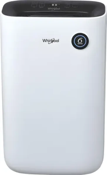 Whirlpool DE20W5252 / Odvlhčovač vzduchu / LCD displej / 44 dB / Otočné kolieska