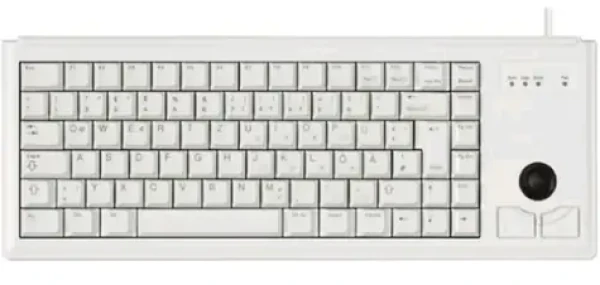 Cherry G84-4400LPBEU-0 šedá / Klávesnica s trackballom / drôtová / USB / UK layout (G84-4400LPBEU-0)