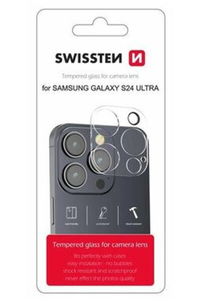 Swissten Ochranné sklo šošoviek fotoaparátu pre Samsung Galaxy S24 Ultra (94500209)